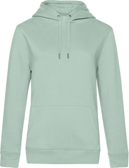 Damen Kapuzenpullover KING Hooded - Aquagrün XL