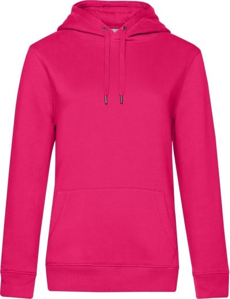 Damen Kapuzenpullover KING Hooded - Magentarosa L