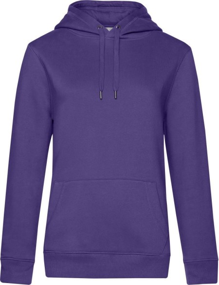 Damen Kapuzenpullover KING Hooded - Strahlendes Lila XS