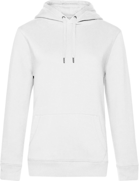 Damen Kapuzenpullover KING Hooded - Weiß XXL