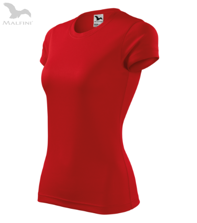 Damen-Sport-T-Shirt FANTASY - Rot XXL