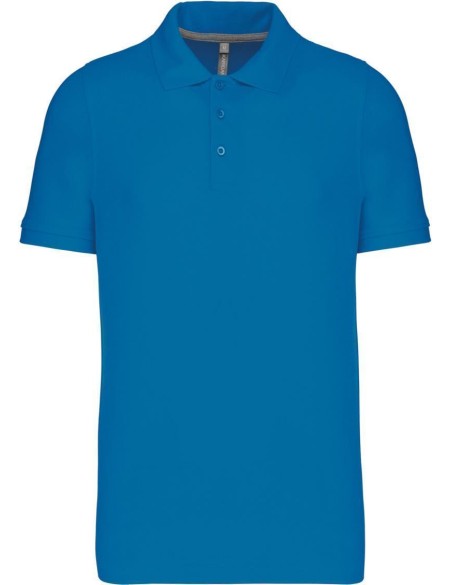 Herren-Poloshirt Kariban K241 – Tropisches Blau 4XL