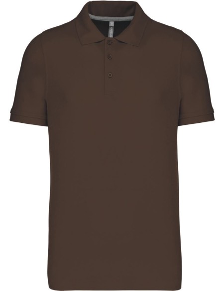 Herren-Poloshirt Kariban K241 - Schokolade XXL