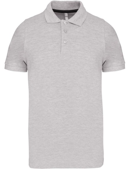 Herren-Poloshirt Kariban K241 - Oxford grau S
