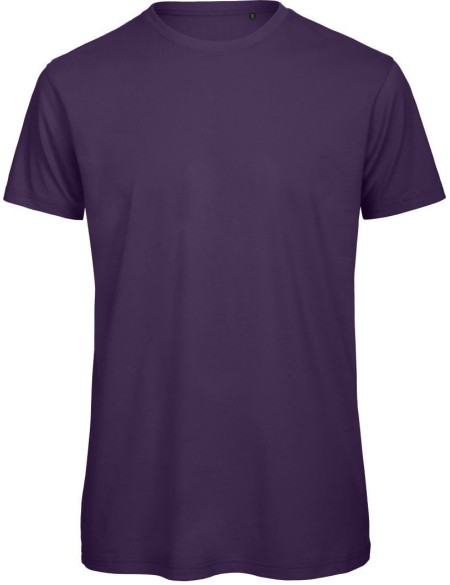 Herren-T-Shirt B+C Inspire T aus Bio-Baumwolle – Urban Purple M
