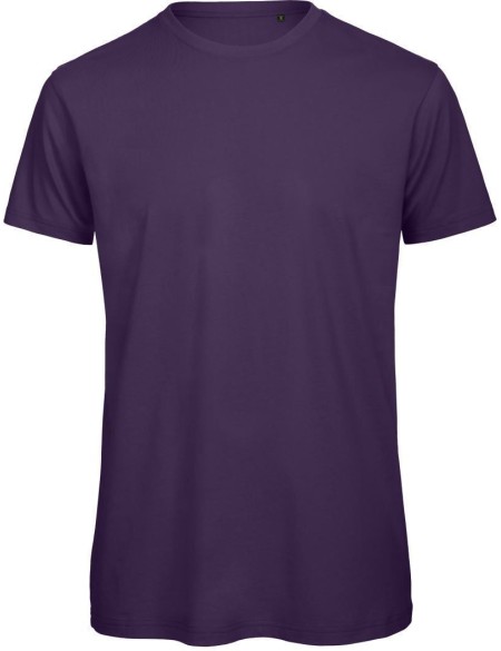 Herren-T-Shirt B+C Inspire T aus Bio-Baumwolle – Urban Purple L