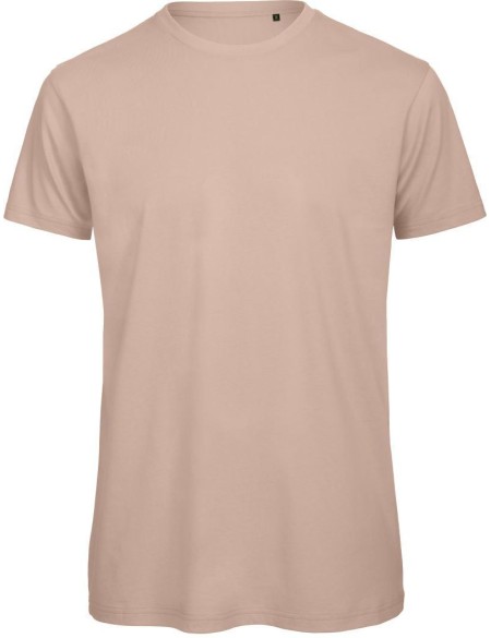 Herren T-Shirt B+C Inspire T aus Bio-Baumwolle - Millennial Pink M