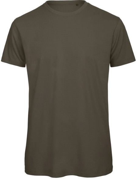 Herren-T-Shirt B+C Inspire T aus Bio-Baumwolle – Khaki 3XL