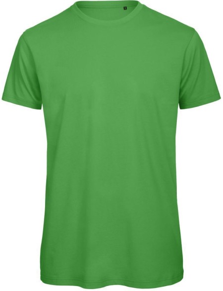 Herren T-Shirt B+C Inspire T aus Bio-Baumwolle – Echtgrün L