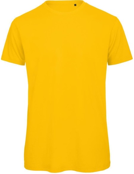Herren T-Shirt B+C Inspire T aus Bio-Baumwolle - Gold M