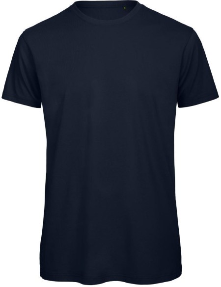 Herren T-Shirt B+C Inspire T aus Bio-Baumwolle - Navy L