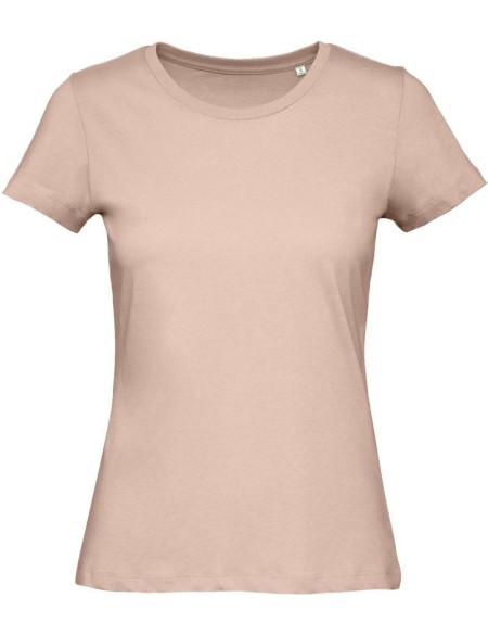 Damen T-Shirt B+C Inspire T aus Bio-Baumwolle - Millennial Pink XL