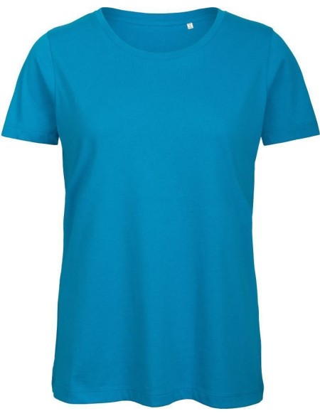Damen T-Shirt B+C Inspire T aus Bio-Baumwolle - Atoll XL
