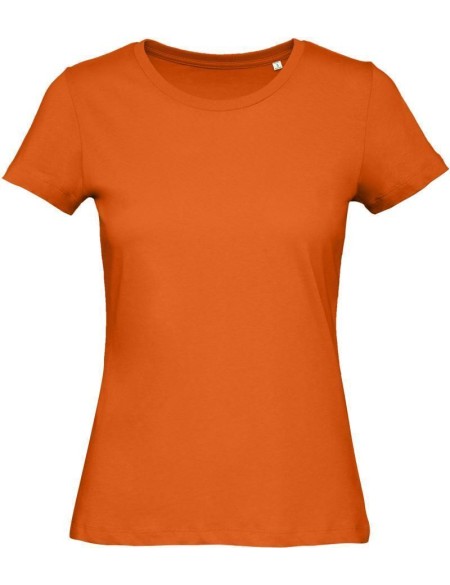 Damen T-Shirt B+C Inspire T aus Bio-Baumwolle – Urban Orange XL