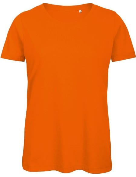 Damen T-Shirt B+C Inspire T aus Bio-Baumwolle - Orange XXL