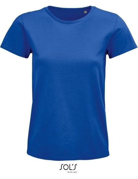 Damen T-Shirt Pioneer - Königsblau XXL