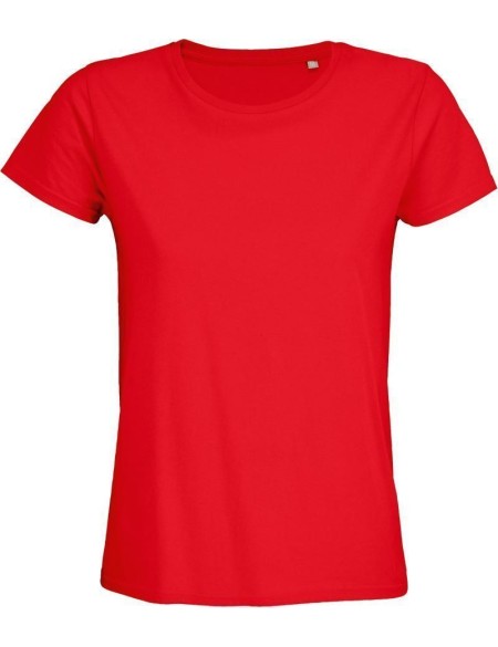 Damen-T-Shirt Pioneer – leuchtendes Rot XL