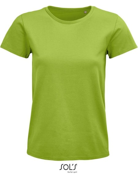 Damen T-Shirt Pioneer - Apfelgrün L