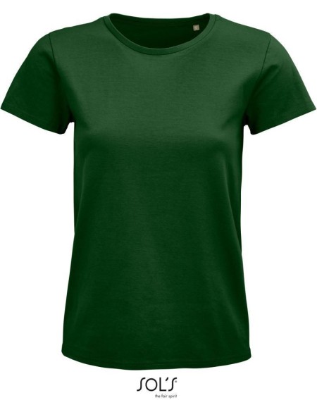 Damen T-Shirt Pioneer - Flaschengrün XL