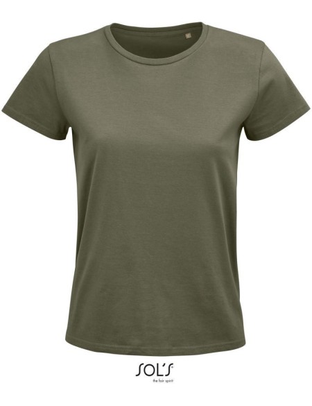 Damen T-Shirt Pioneer - Khaki S