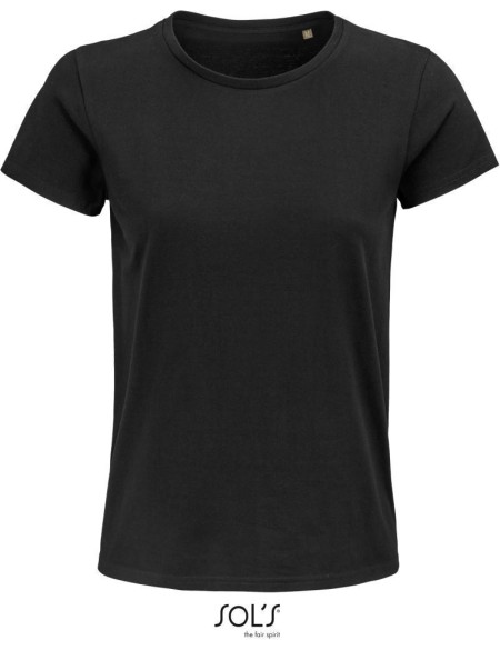 Damen T-Shirt Pioneer - Tiefschwarz L