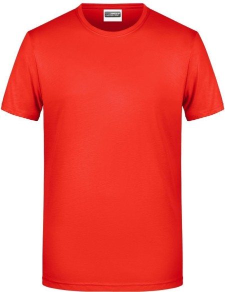 James+Nicholson 8008 Herren-T-Shirt aus Bio-Baumwolle – Grenadine M