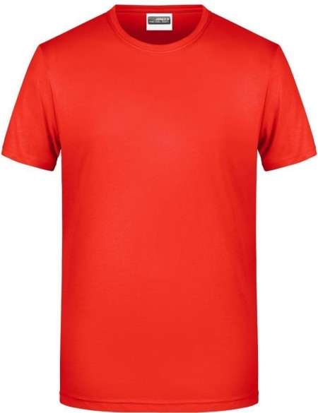 Herren-T-Shirt aus Bio-Baumwolle James+Nicholson 8008 - Grenadine L