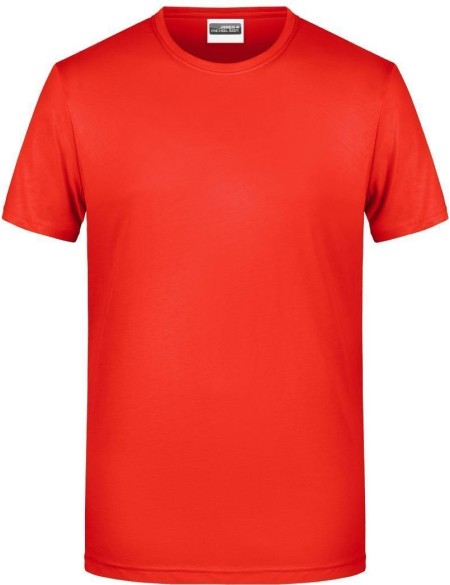 James+Nicholson 8008 Herren-T-Shirt aus Bio-Baumwolle – Grenadine XL