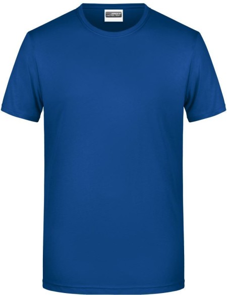 James+Nicholson 8008 Herren-T-Shirt aus Bio-Baumwolle – Dark Royal XXL