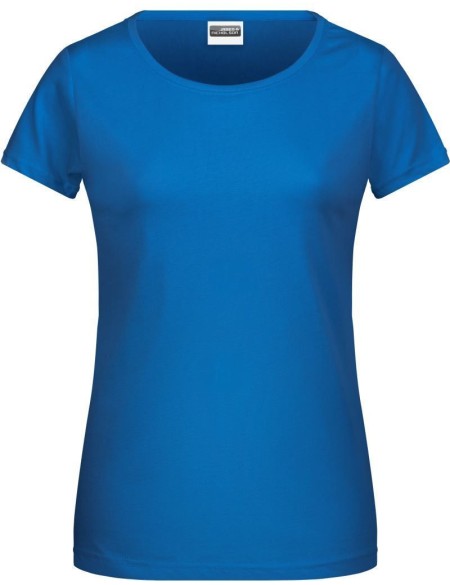 James+Nicholson 8007 Damen-T-Shirt aus Bio-Baumwolle – Royal S