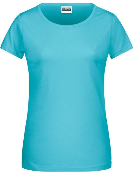 James+Nicholson 8007 Damen-T-Shirt aus Bio-Baumwolle – Pacific S