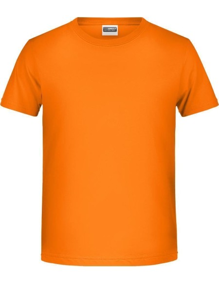 James+Nicholson T-Shirt aus Bio-Baumwolle für Jungen 8008B – Orange XXL
