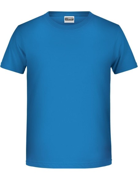 James+Nicholson T-Shirt aus Bio-Baumwolle für Jungen 8008B – Kobalt XL