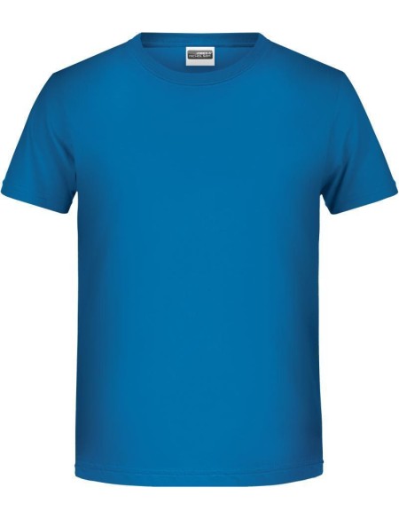 James+Nicholson T-Shirt aus Bio-Baumwolle für Jungen 8008B – Royal L