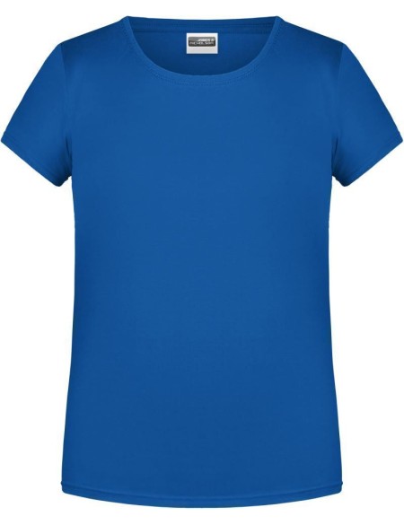 James+Nicholson Mädchen-T-Shirt aus Bio-Baumwolle 8007G – Royal XXL