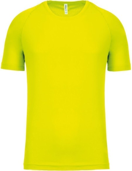 Herren-Sport-T-Shirt Kariban PA438 – Fluoreszierendes Gelb XXL