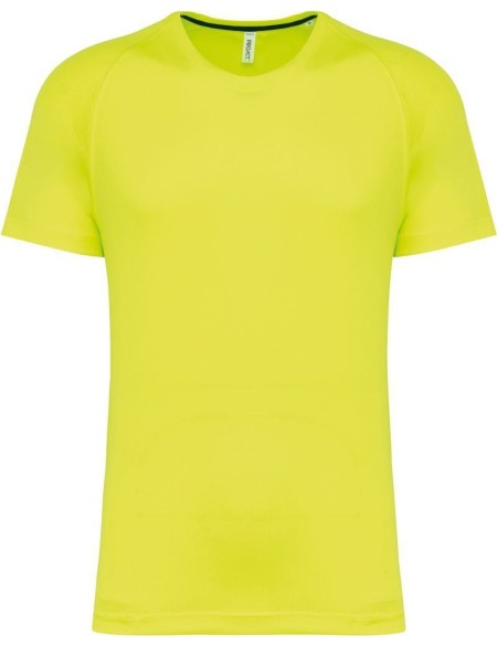 Herren-Sport-T-Shirt Kariban PA4012 – Fluoreszierendes Gelb XS