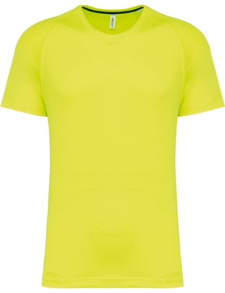 Herren-Sport-T-Shirt Kariban PA4012 – Fluoreszierendes Gelb S
