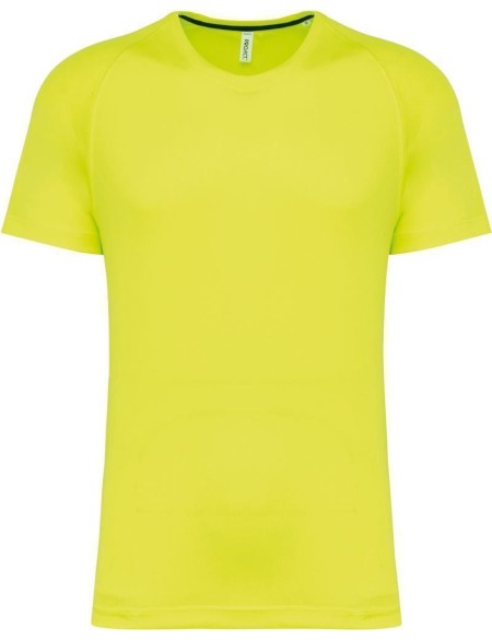 Herren-Sport-T-Shirt Kariban PA4012 – Fluoreszierendes Gelb XXL