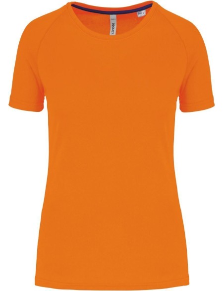 Damen-Sport-T-Shirt Kariban PA4013 – Fluoreszierendes Orange S