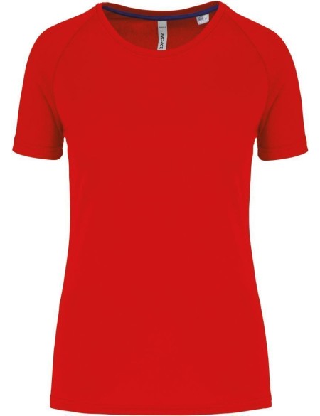 Damen Sport T-Shirt Kariban PA4013 - Rot L