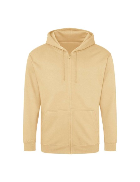 Herren-Kapuzenpullover mit Reißverschluss ZOODIE – Wüstensand XL