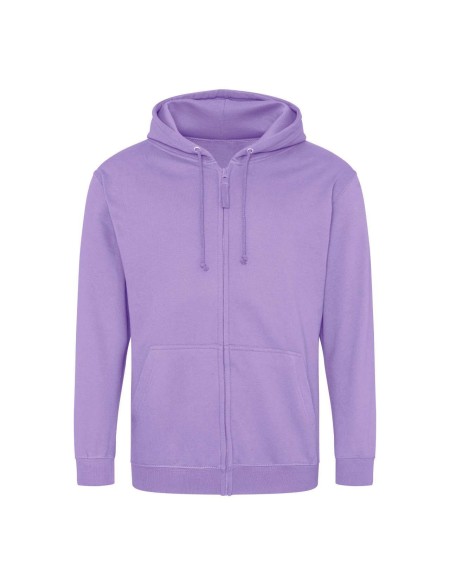 Herren-Kapuzenpullover mit Reißverschluss ZOODIE – Digital Lavendel S