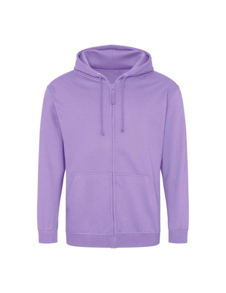 Herren-Kapuzenpullover mit Reißverschluss ZOODIE – Digital Lavendel XL