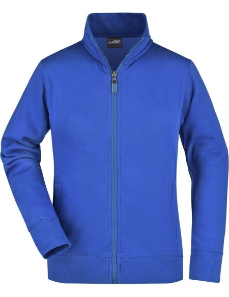 James+Nicholson JN52 Damen-Kapuzenpullover mit Reißverschluss – Royal L