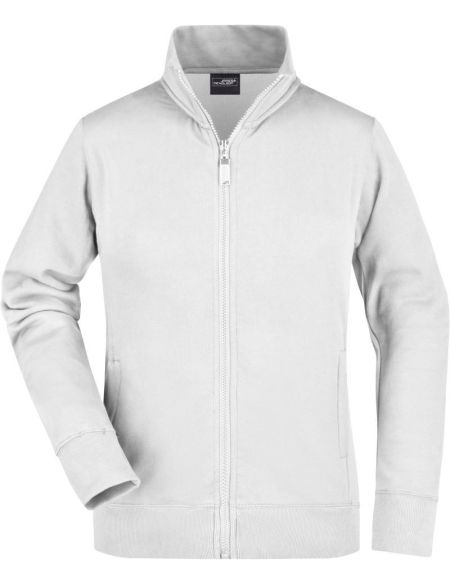 James+Nicholson JN52 Damen-Kapuzenpullover mit Reißverschluss – Marineblau