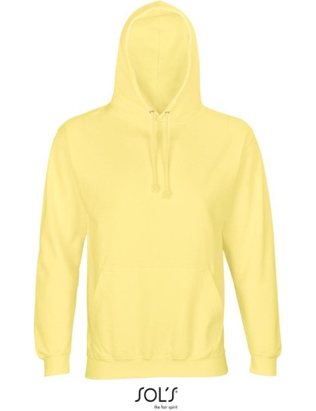Unisex mikina s kapucí CONDOR - Light yellow XL