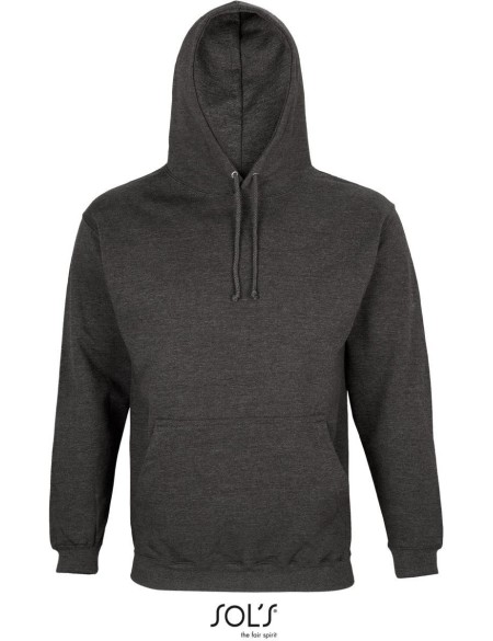 Unisex Kapuzenpullover CONDOR - Charcoal melange XS