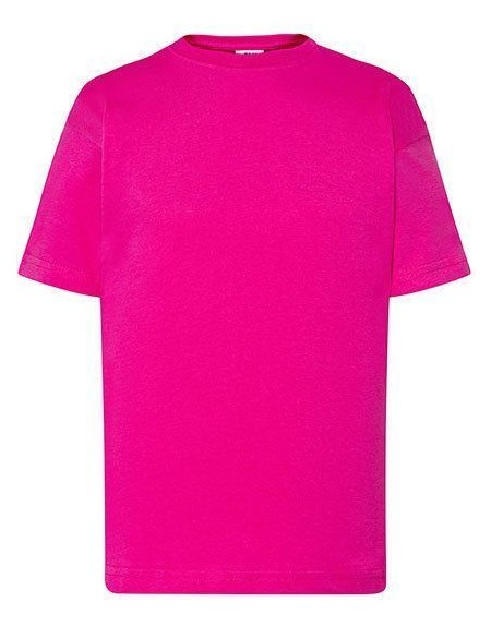 Kinder-T-Shirt mit kurzen Ärmeln TSRK150 – Fuchsia 9/11 Jahre