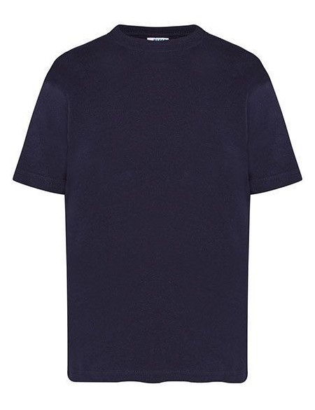 Kinder-T-Shirt mit kurzen Ärmeln TSRK150 – Marineblau 5/6 Jahre